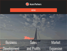 Tablet Screenshot of acarapartners.com